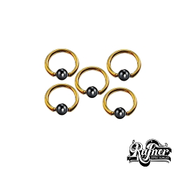 TITANIO AMARILLO CON BOLA DE COLOR